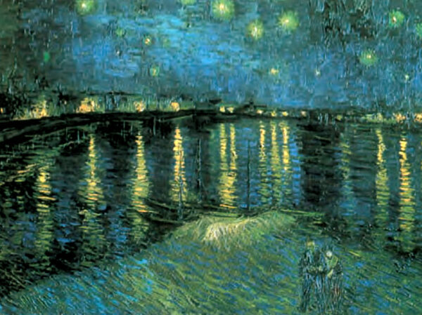 Notte stellata sul Rodano