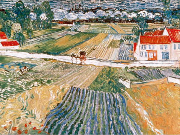 Paisaje de Auvers después de la lluvia