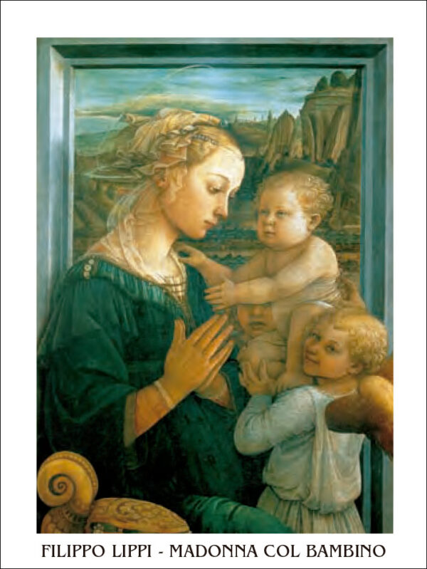Madonna col bambino e due angeli