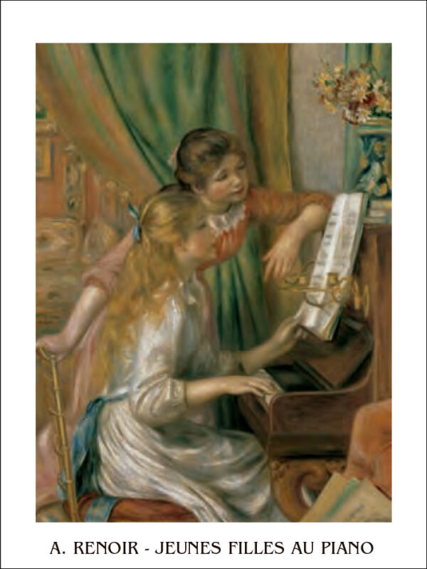 Jeunes filles au piano