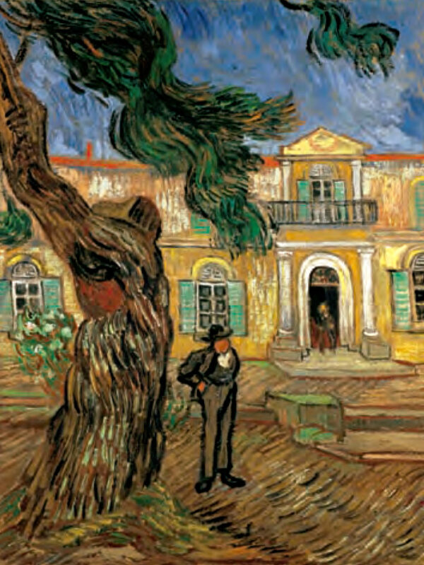 L'hopital Saint-Paul-de-mausole a Saint Remy