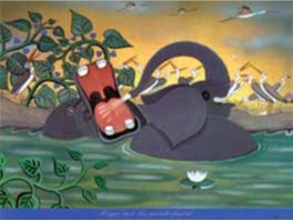 Hippo and his private dentist