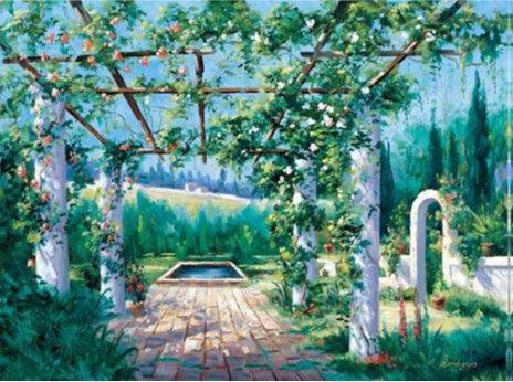 Pergola a casa putrella