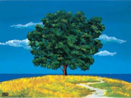 Quercia sul promontorio