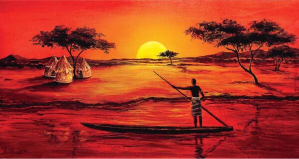African sunset II