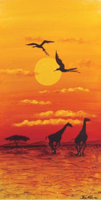 La corsa delle giraffe