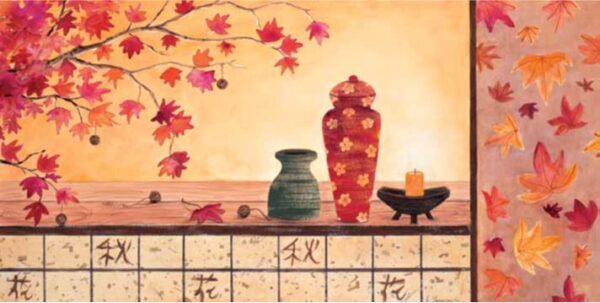 Autonno - foglie e vasi