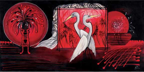 Incrocio d' ali bianche