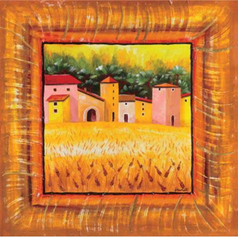 Grano nella campagna